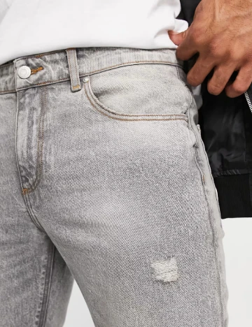 Blugi ASOS, gri Gri