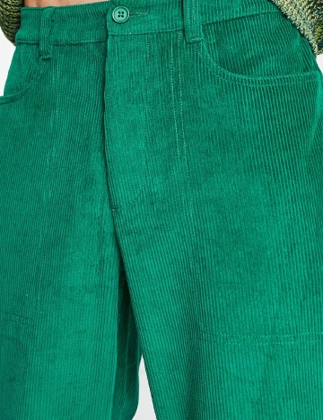 Pantaloni ASOS, verde Verde