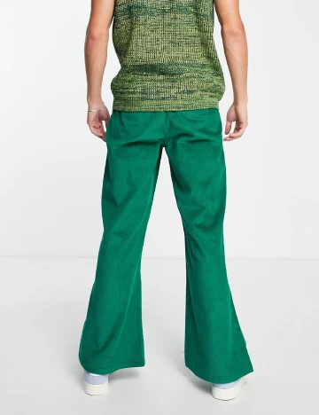 Pantaloni ASOS, verde Verde