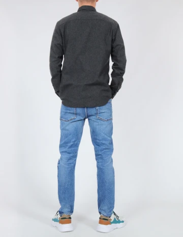 Camasa Jack&Jones, gri inchis Gri