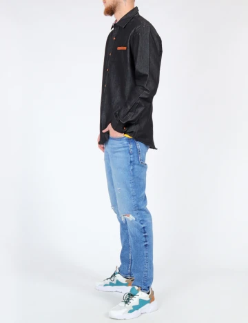 Camasa COOFANDY, negru Negru