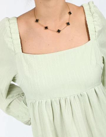 Rochie scurta SHEIN, verde Verde