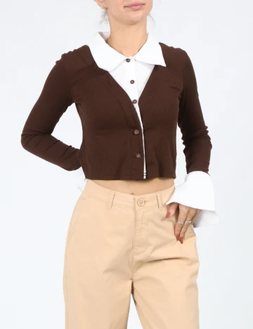 Bluza Dazy, maro Maro