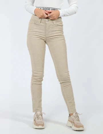 Pantaloni ASOS, bej Crem