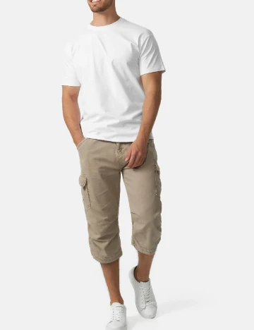 Pantaloni scurti INDICODE, crem Crem