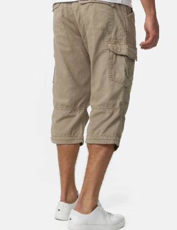 Pantaloni scurti INDICODE, crem Crem