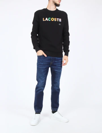 Bluza Lacoste, negru Negru