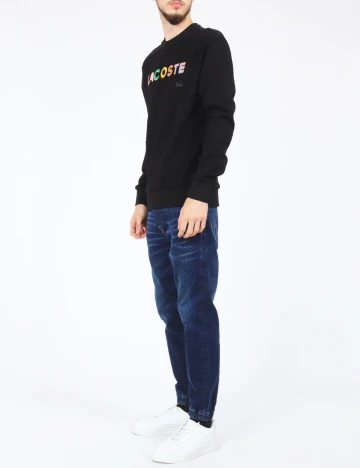 Bluza Lacoste, negru Negru