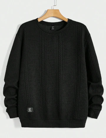 Pulover SHEIN, negru