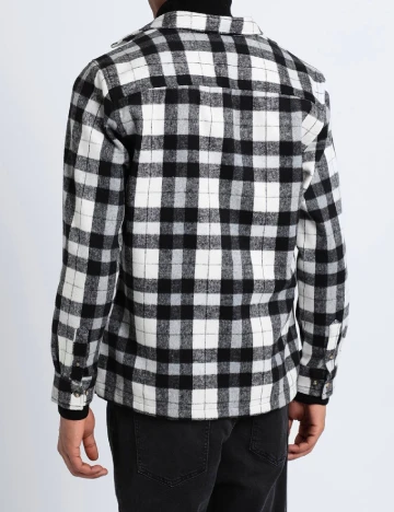 Jacheta Topman, alb/negru Negru