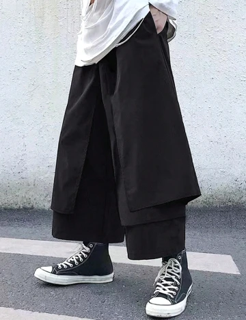Pantaloni SHEIN, negru Negru