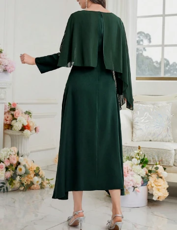 Rochie lunga SHEIN, verde