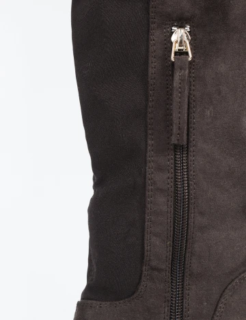 Cizme Stradivarius, maro Maro