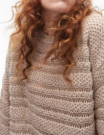 Bluza Top Shop, bej Crem