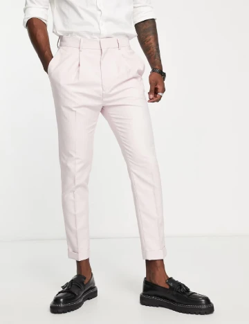 Pantaloni ASOS, roz Roz