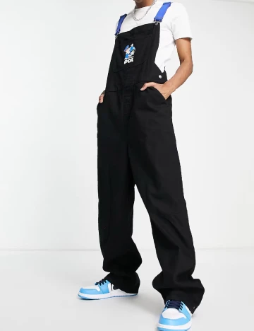 Salopeta ASOS, negru Negru