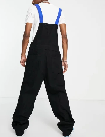 Salopeta ASOS, negru Negru
