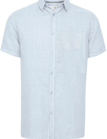 Camasa !Solid, bleu Albastru