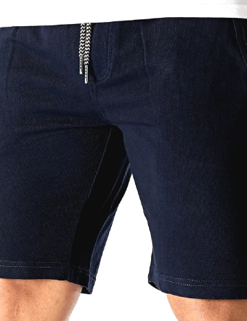 Pantaloni scurti BLEND, bleumarin Albastru
