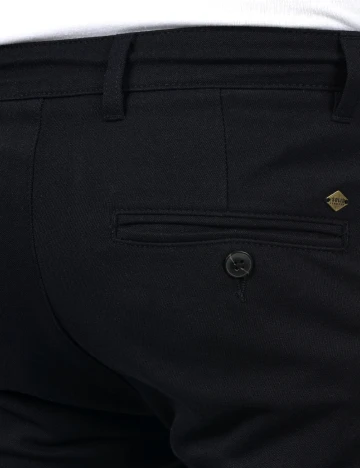 Pantaloni !Solid, negru Negru