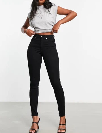 Blugi ASOS, negru Negru