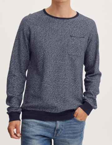 Bluza BLEND, bleumarin Albastru