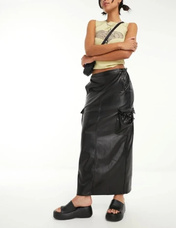 Fusta Emory Park, negru Negru