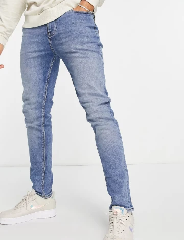 Blugi ASOS, albastru Albastru