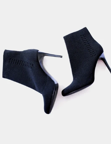 Botine Stradivarius, negru