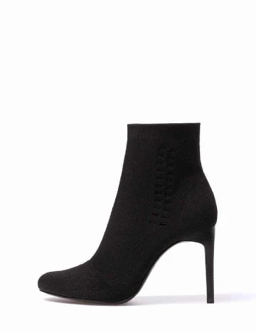 Botine Stradivarius, negru