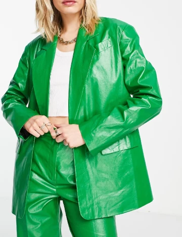Jacheta Top Shop, verde Verde