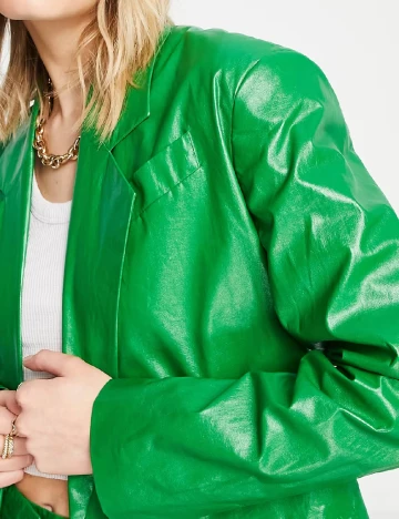 Jacheta Top Shop, verde Verde