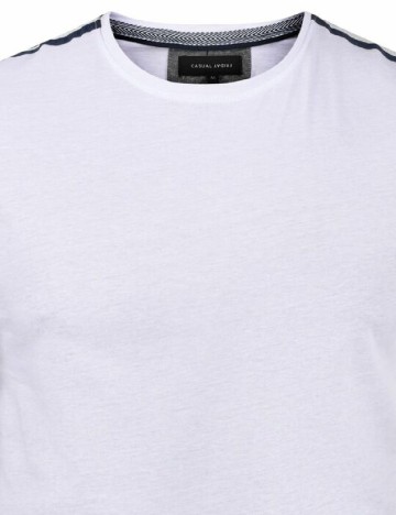 Tricou Casual Friday, alb