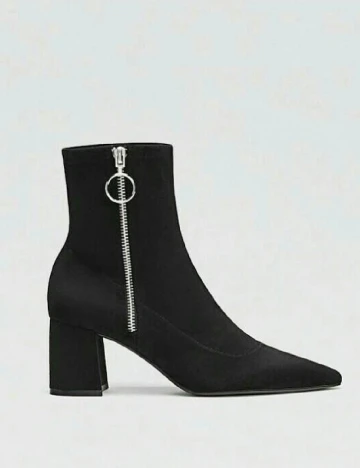 Botine Stradivarius, negru