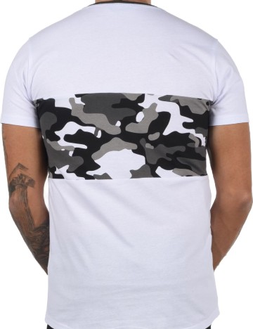 Tricou !Solid, alb