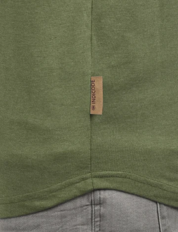 Tricou INDICODE, verde Verde