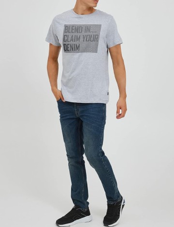 
						Tricou BLEND, gri