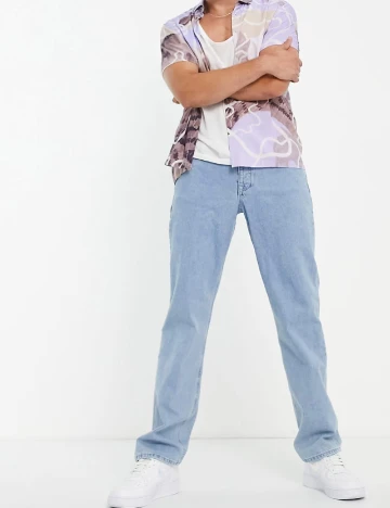 Blugi ASOS, albastru Albastru