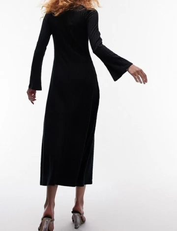 Rochie lunga Top Shop, negru Negru