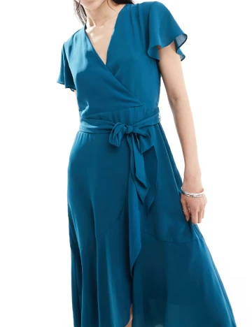 Rochie medie Style Cheat, albastru Albastru