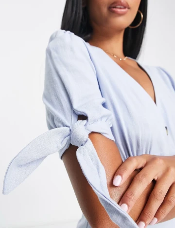 Rochie medie Nobody s child, bleu