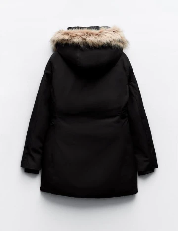 Geaca Zara, negru Negru