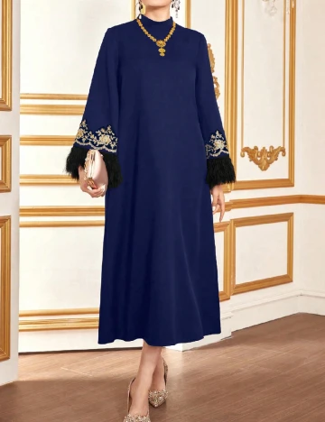 Rochie medie SHEIN, albastru Albastru