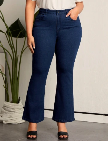 Blugi SHEIN CURVE, albastru