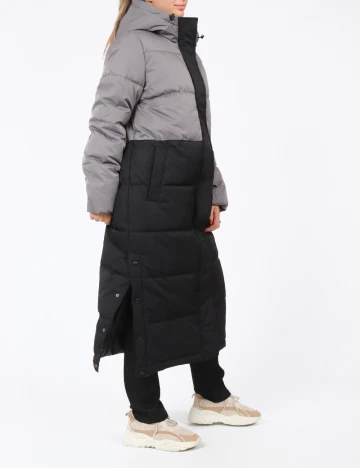 Geaca Vero Moda, gri/negru Negru