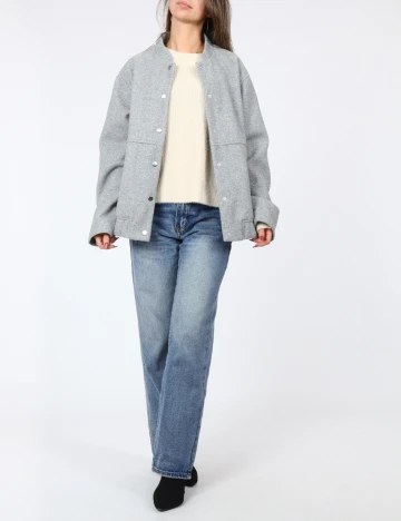 Jacheta Vero Moda, gri Gri