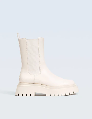 Ghete Stradivarius, crem Crem