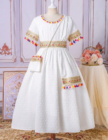 
						Rochie Shein Kids, alb