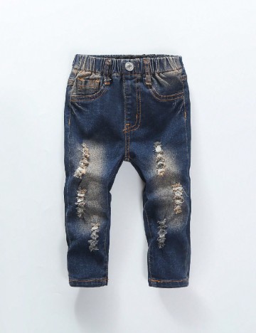 
						Blugi Shein Kids, albastru