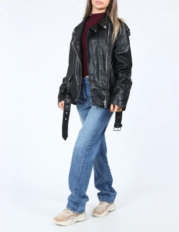 Jacheta Oversize Zara, negru Negru